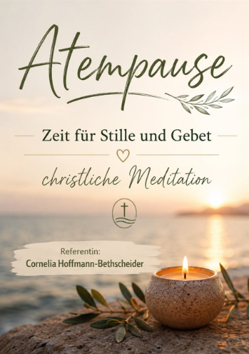 Kerze beim Sonnenuntergang am Meer