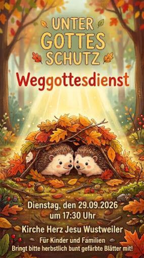 Einladung Weggottesdienst